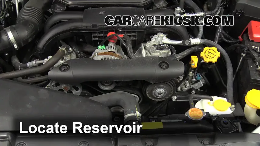 2012 Subaru Outback 2.5i Premium 2.5L 4 Cyl. Windshield Washer Fluid